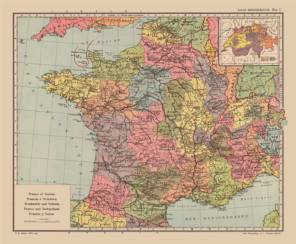 Europe France Switzerland Germany - Streit 1913