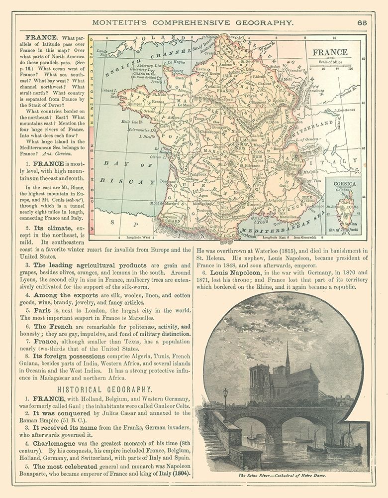 France - Monteith 1882