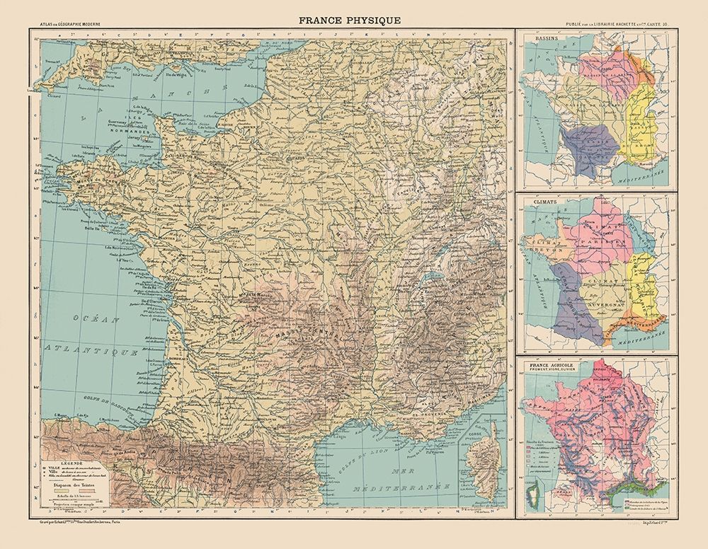 Physical France - Schrader 1908