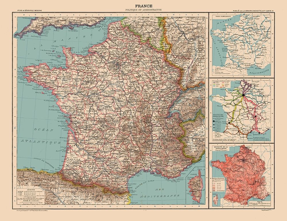 Political France - Schrader 1908