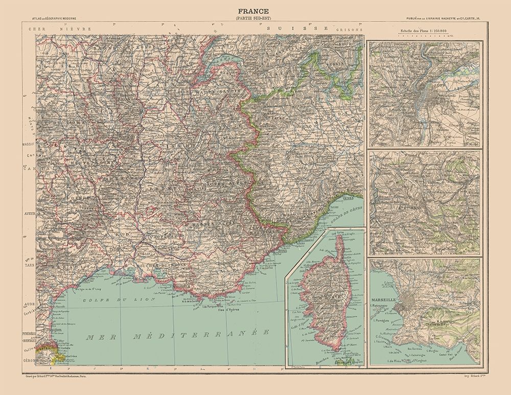 South East France - Schrader 1908