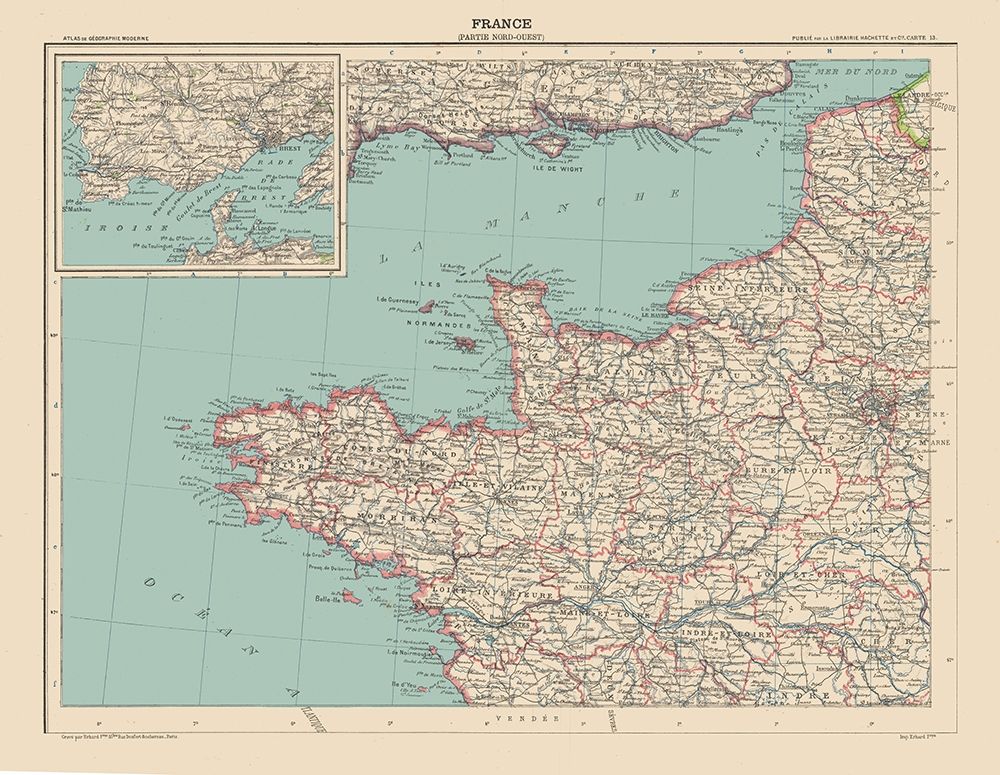 North West France - Schrader 1908