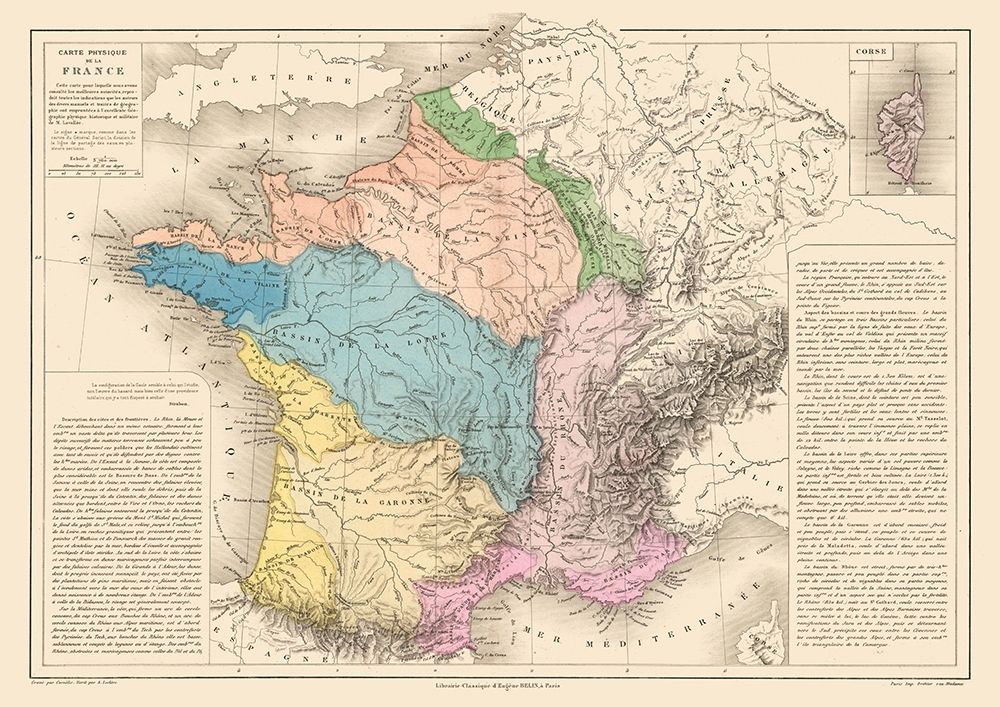 Physical France - Drioux 1882
