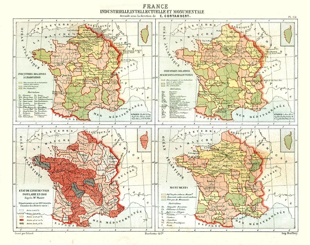 Industries Monuments France - Cortambert 1880