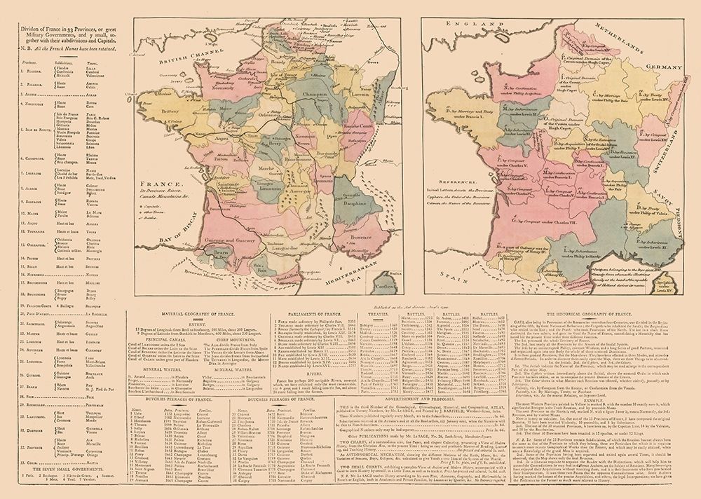 France - Le Sage 1801