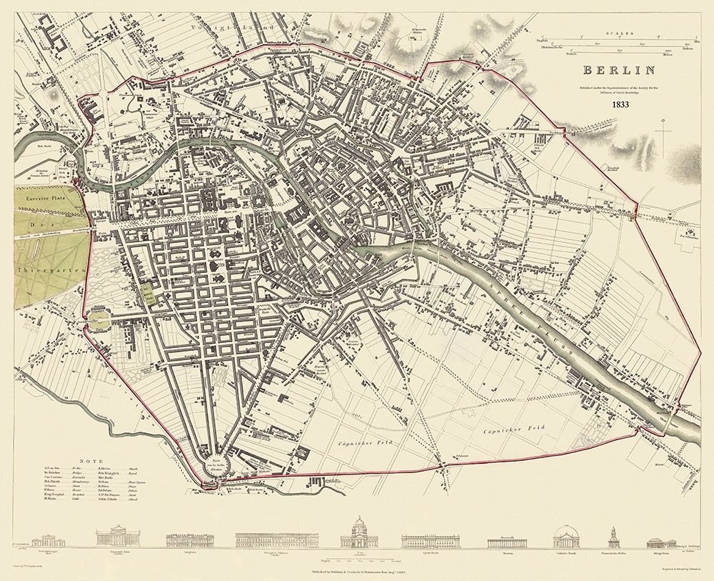 Berlin Germany - Baldwin 1833