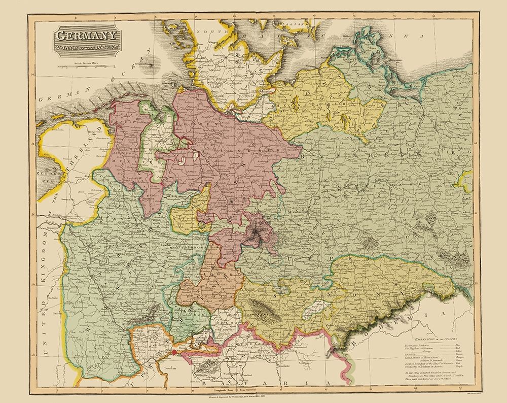 North of the Mayne Germany - Thomson 1827