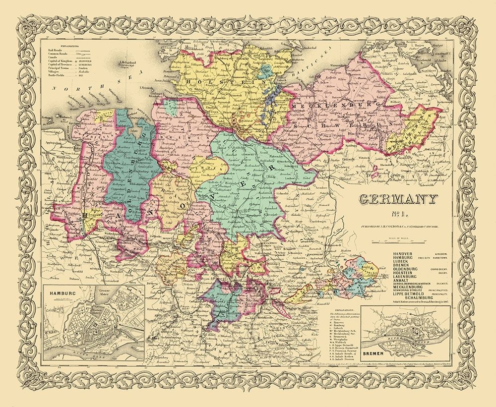 Germany 1 - Colton 1855