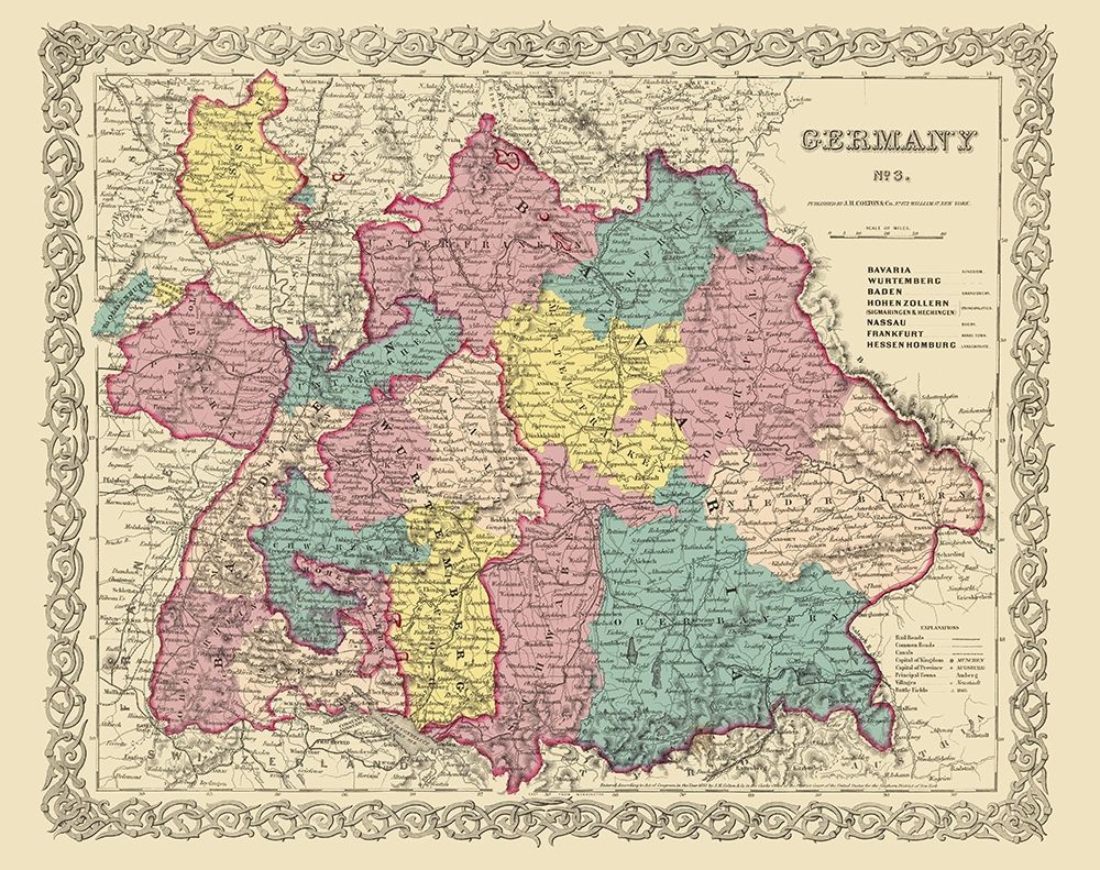 Germany 3 - Colton 1855