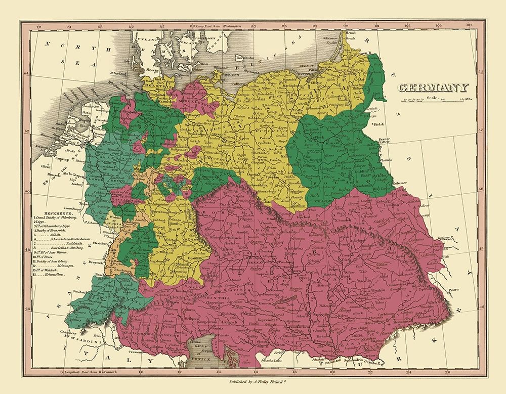 Germany - Finley 1831