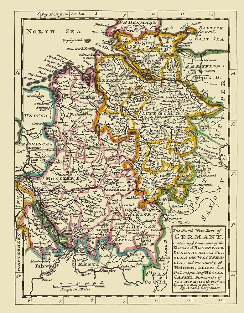 Northwest Germany - Bowles 1883
