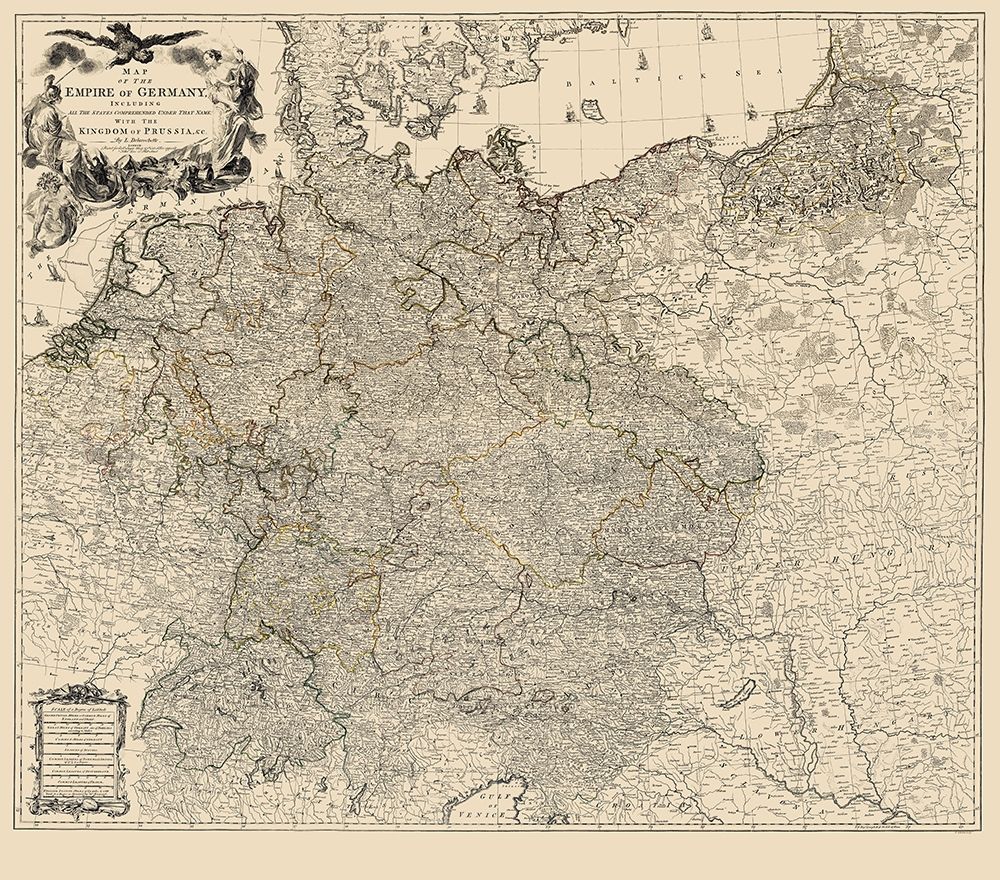 Germany Empire - Delarochette 1782