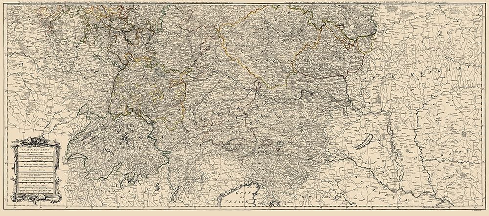 Lower Germany Empire - Delarochette 1782