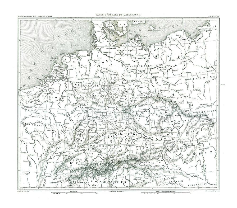 Germany - Thiers 1866