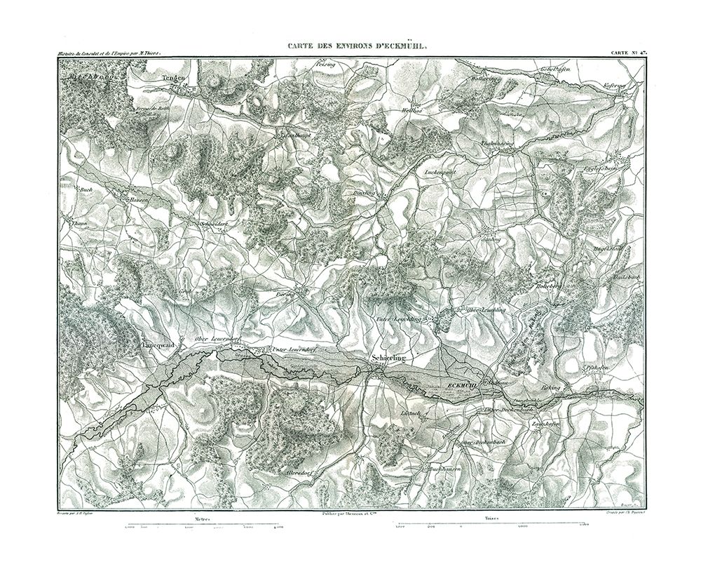 Eckmuhl Germany - Thiers 1866