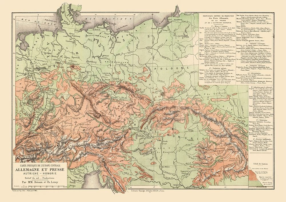 Prussia Germany - Drioux 1882