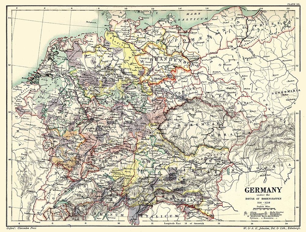House of Hohenstaufen 1138-1254 Germany