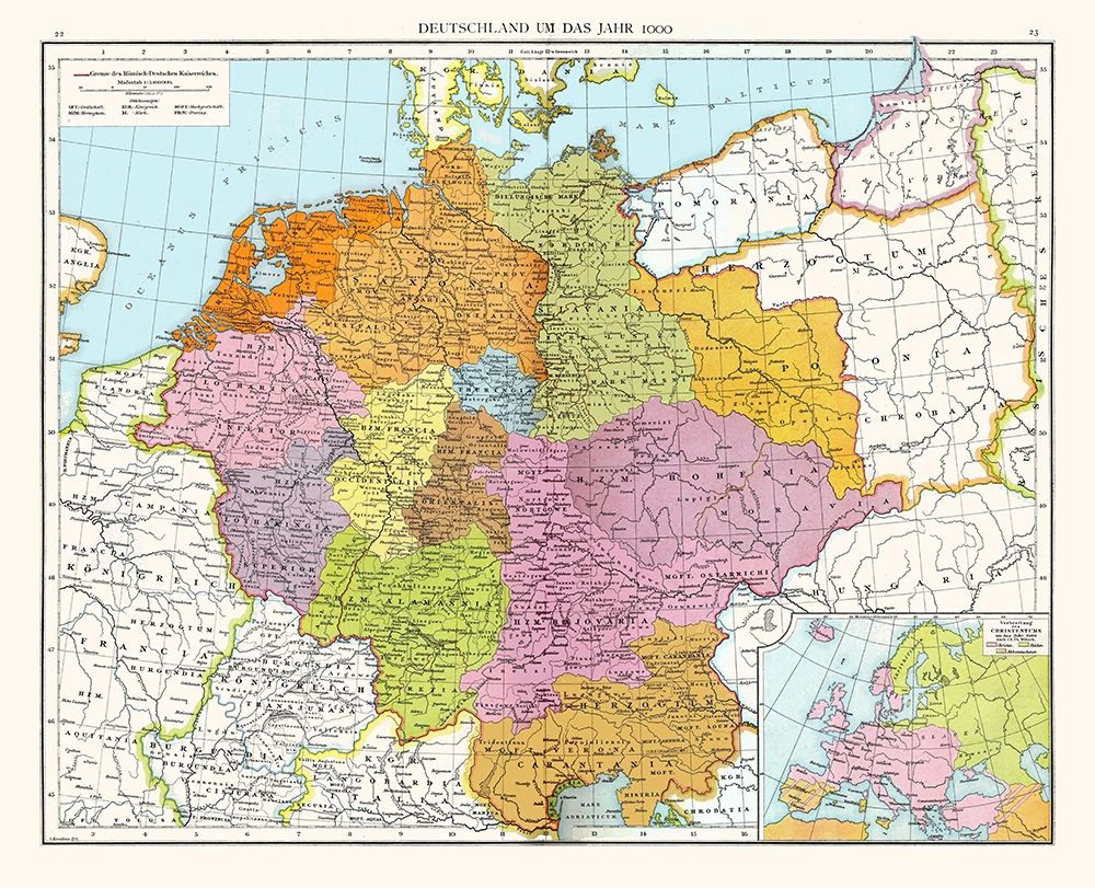 Germany 1000 - Droysen 1886