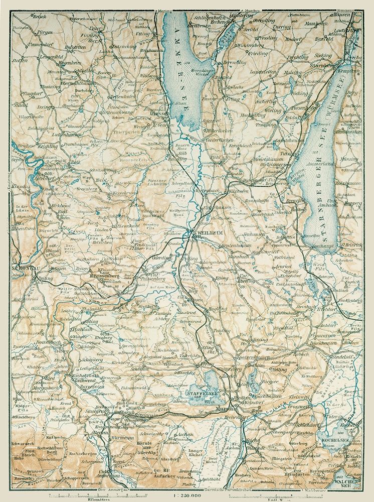 South Germany - Baedeker 1914