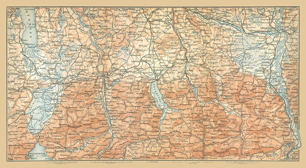 Southeastern Germany - Baedeker 1896