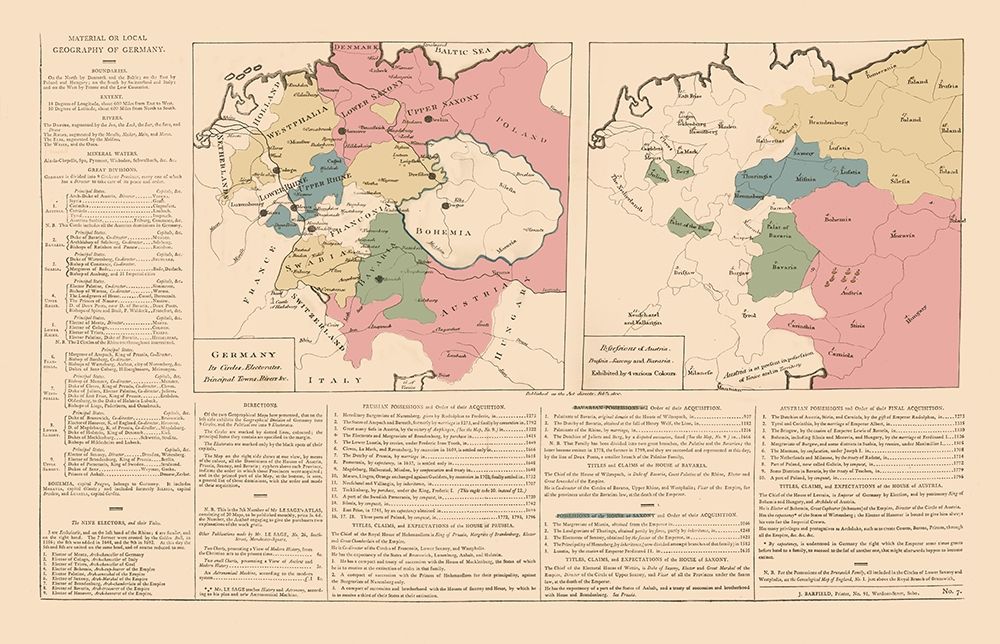 Germany - Le Sage 1801