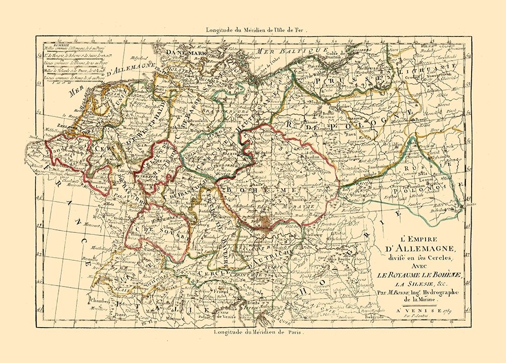 German Empire - Santini 1794
