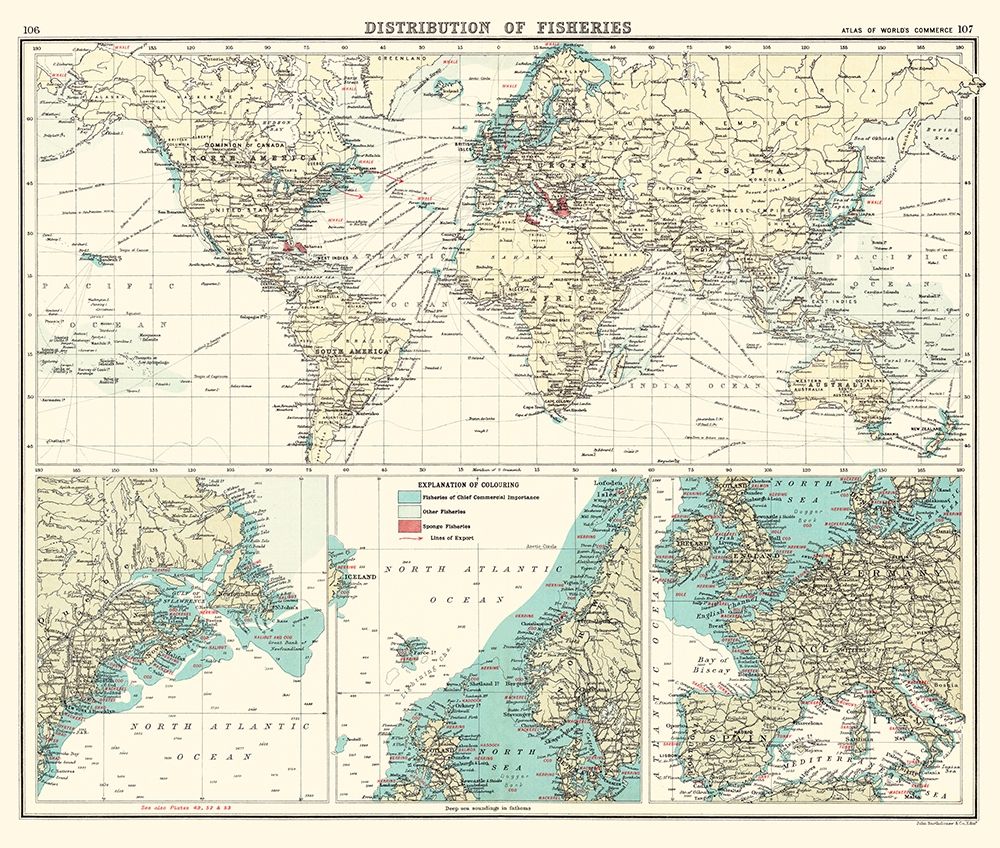 Global Distribution of Fisheries - Bartholomew