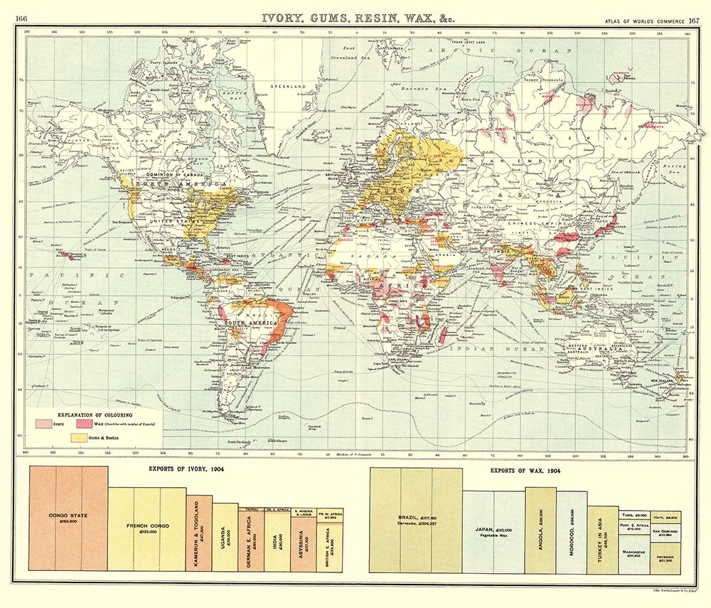 Global Ivory Gums Resin Wax - Bartholomew 1907