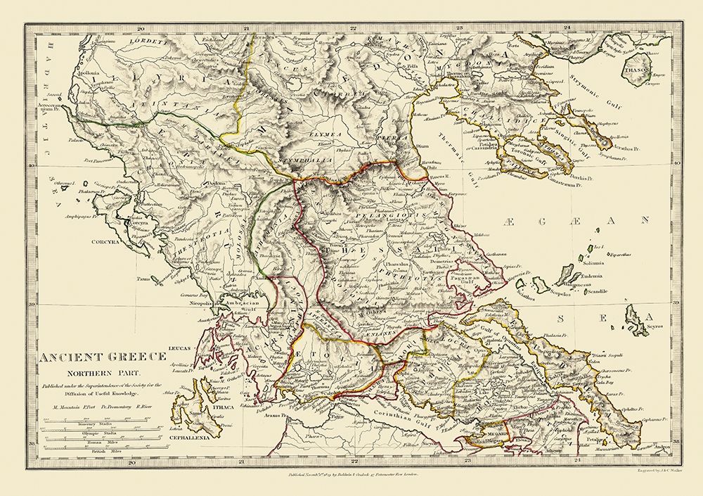 Ancient Northern Greece - Chapman 1829