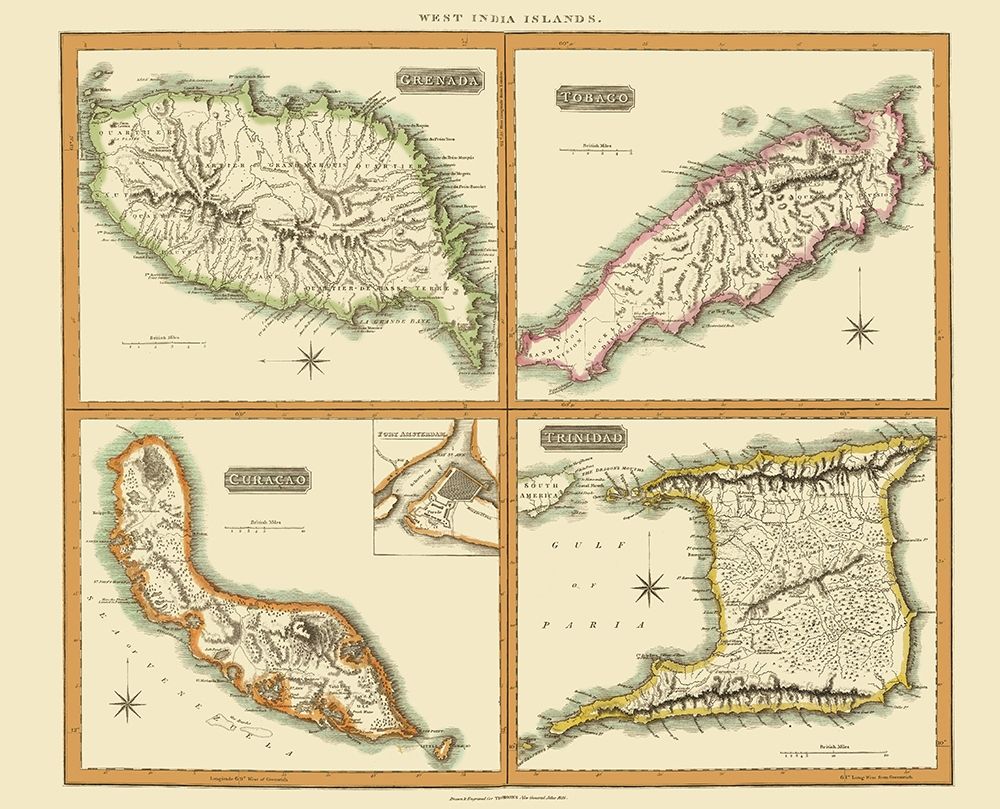 Caribbean Grenada Tobago Curacao Trinidad