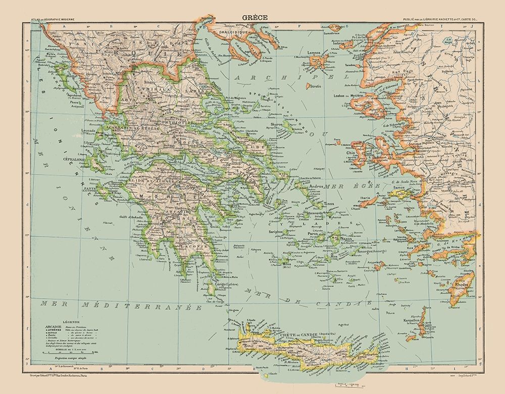Greece - Schrader 1908