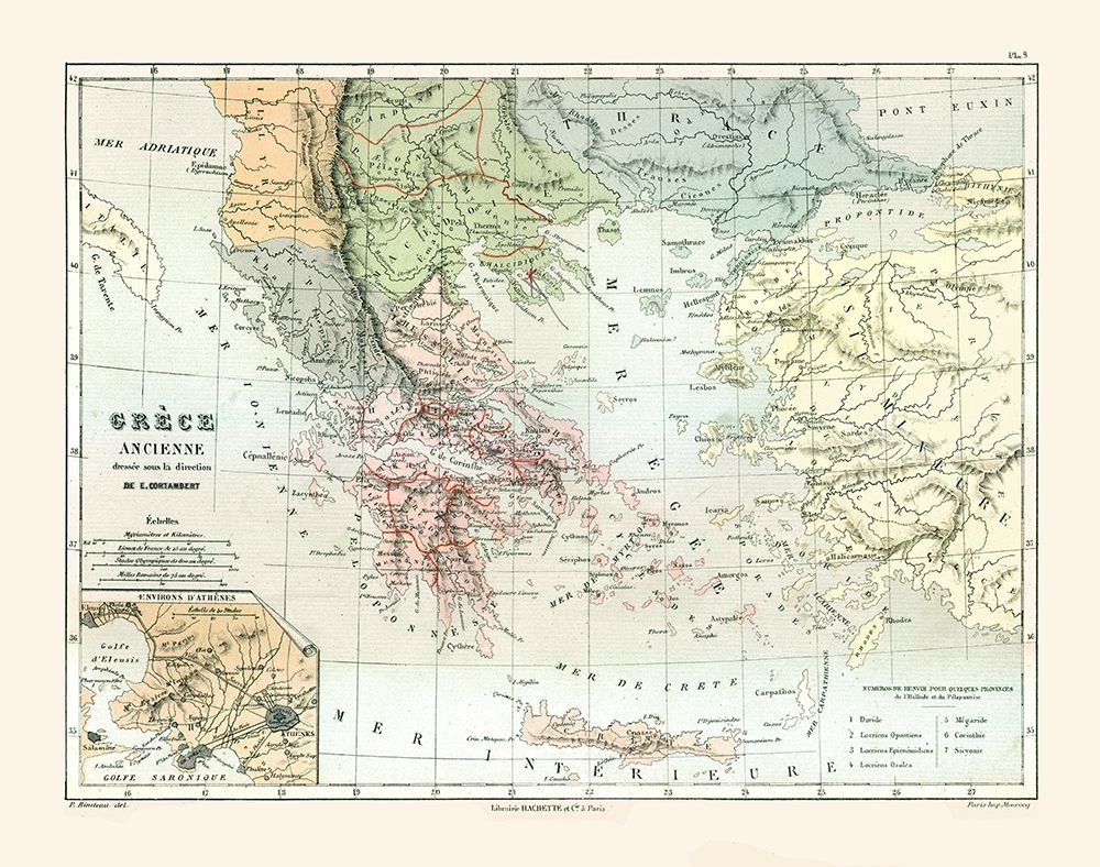 Ancient Greece - Cortambert 1880