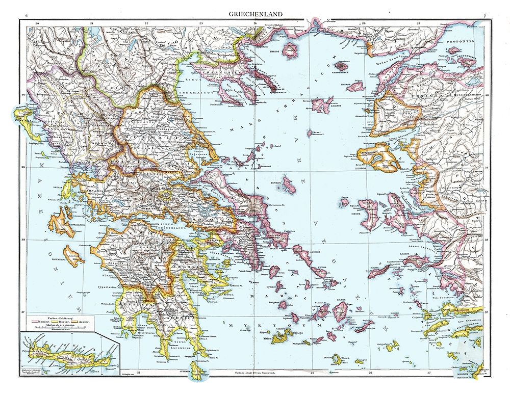Greece - Droysen 1886