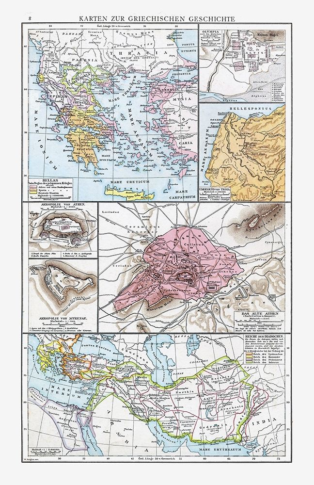 Greek History Greece - Droysen 1886