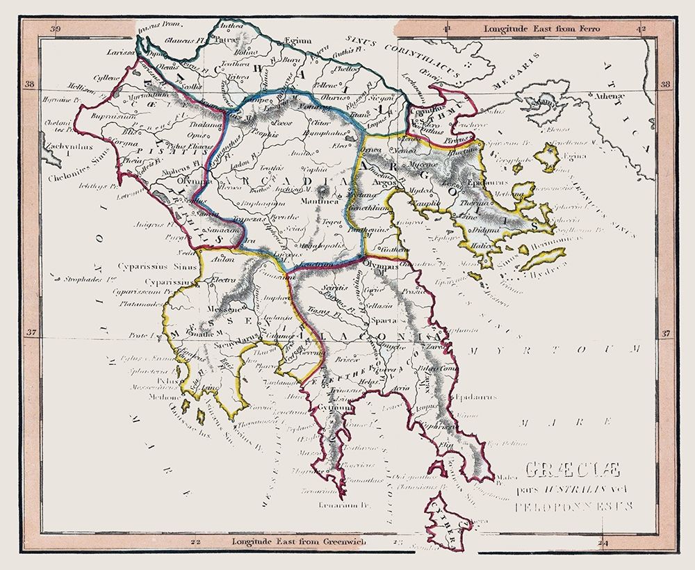 Ancient Greece - Fenner 1830
