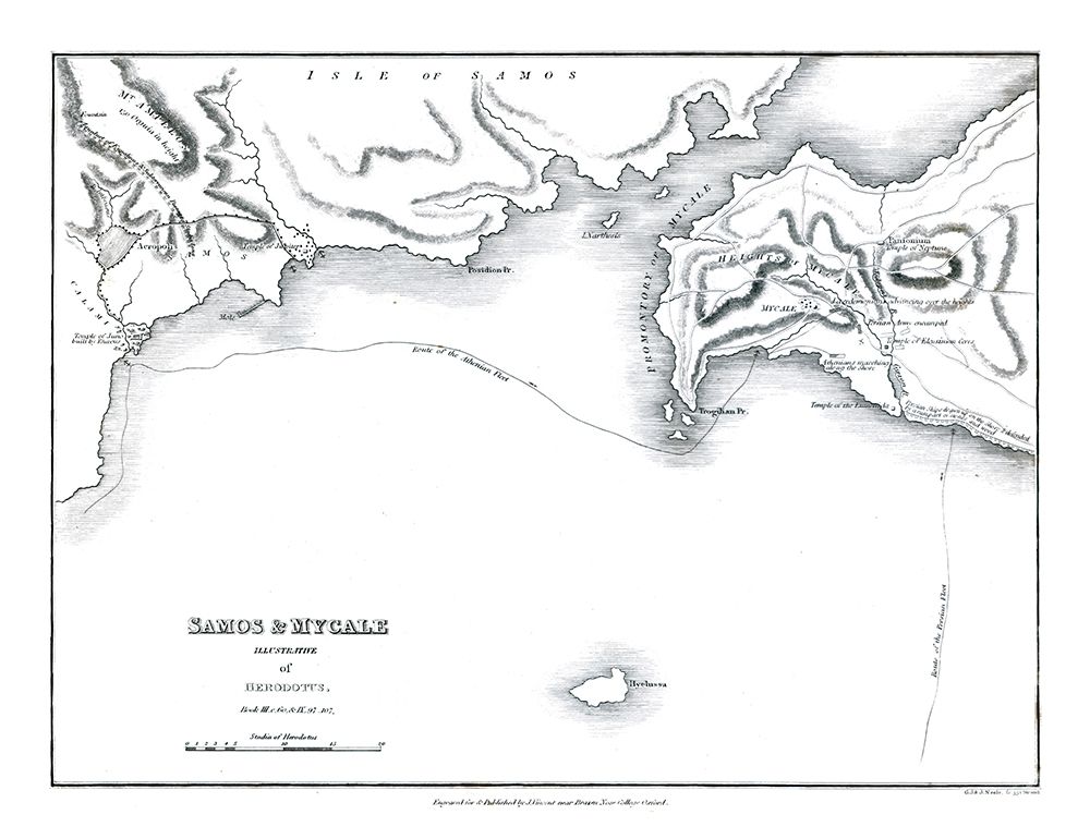Samos Mycale Greece - Oxford 1828