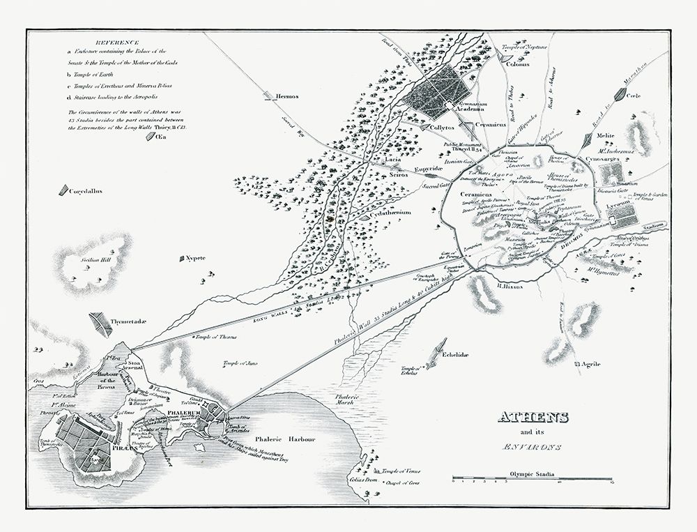 Athens Greece - Oxford 1828