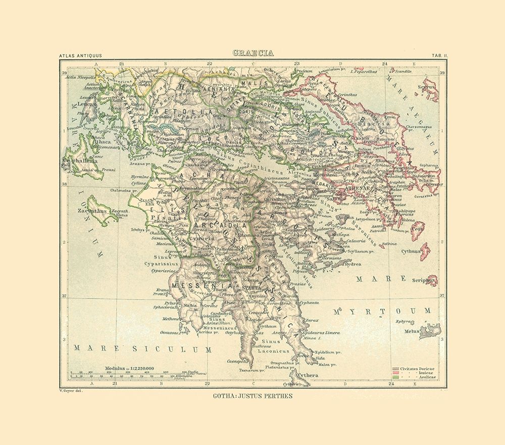 Greece - Perthes 1896