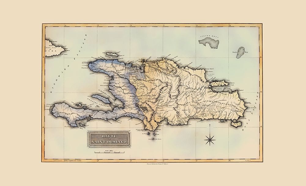 Caribbean Haiti Dominican Republic - Lucas 1823