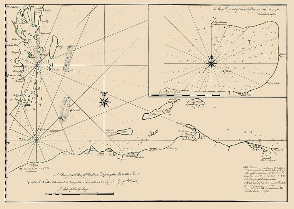 Central America Honduras Bay - Robertson 1764