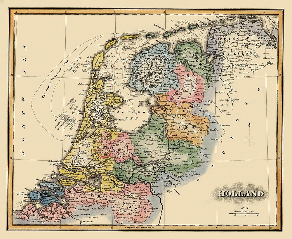 Holland Netherlands - Lucas 1823