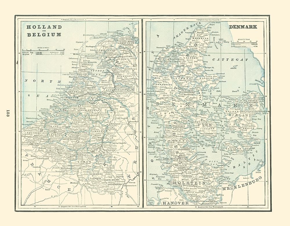 Europe Holland Belgium Denmark - Rathbun 1893