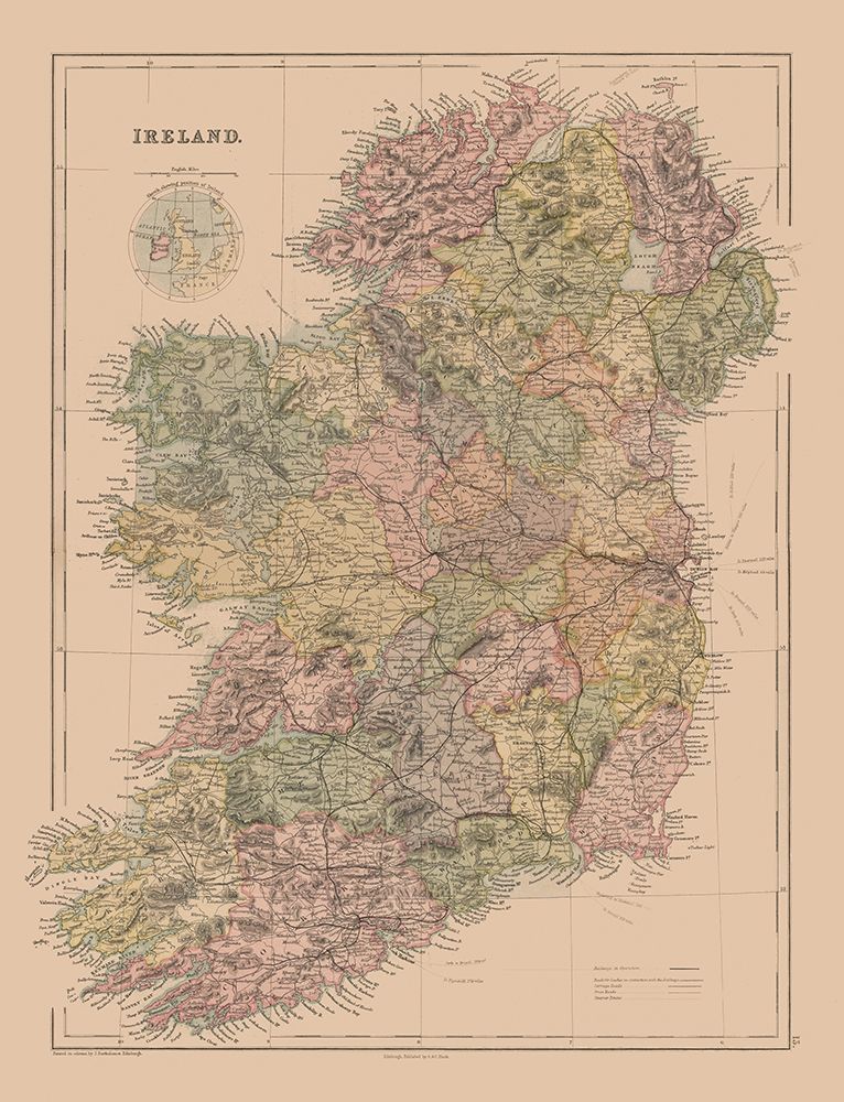 Ireland - Black 1867