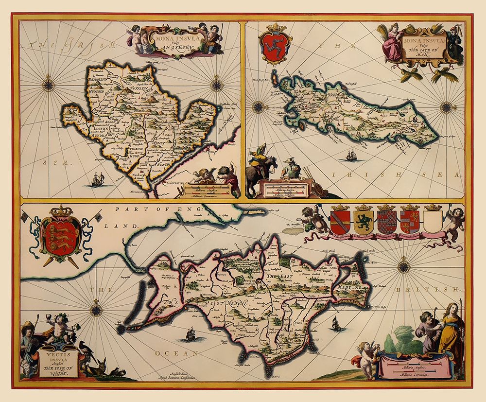 Isle of Wight Man Anglesey Great Britain