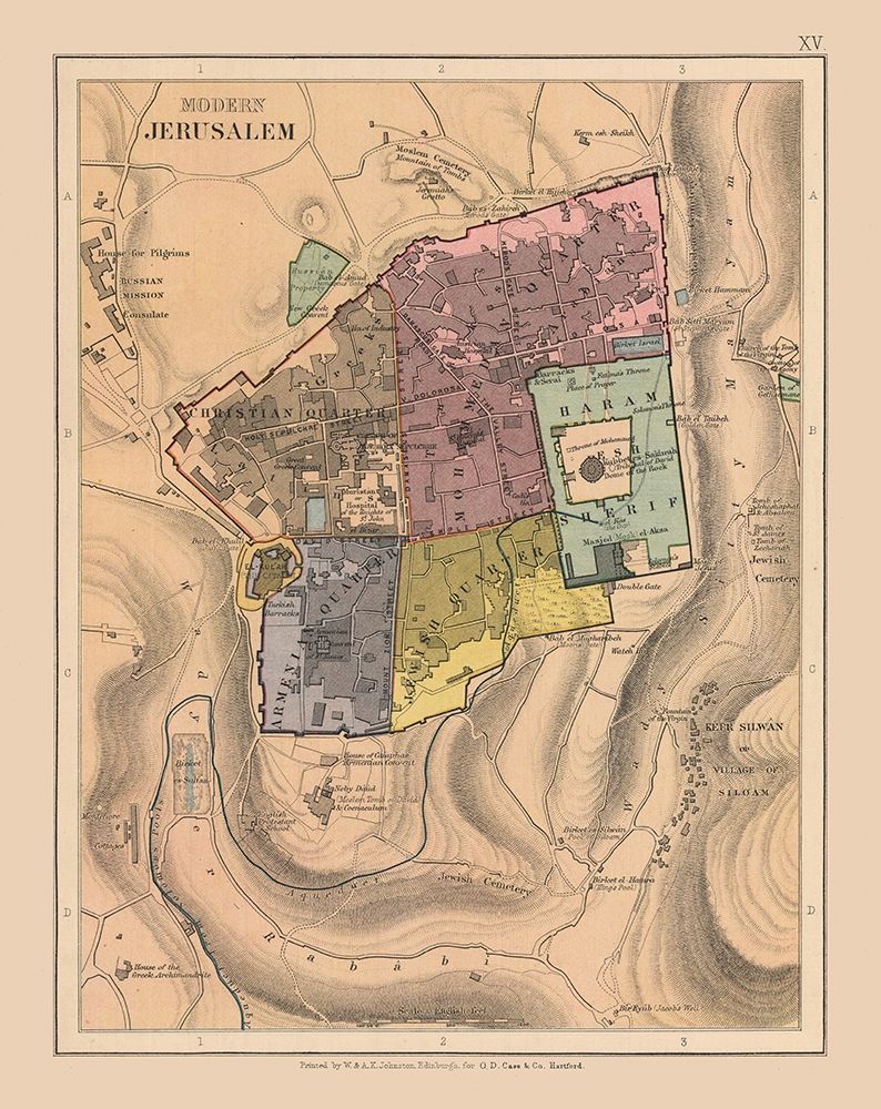 Religions in Modern Jerusalem Israel - Case  1878