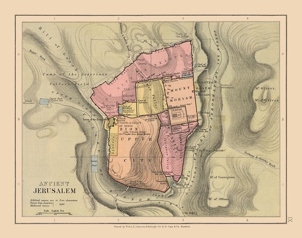 Ancient Jerusalem Israel - Case 1878