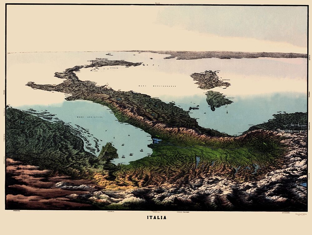 Panoramic Italy - Corbetta 1853