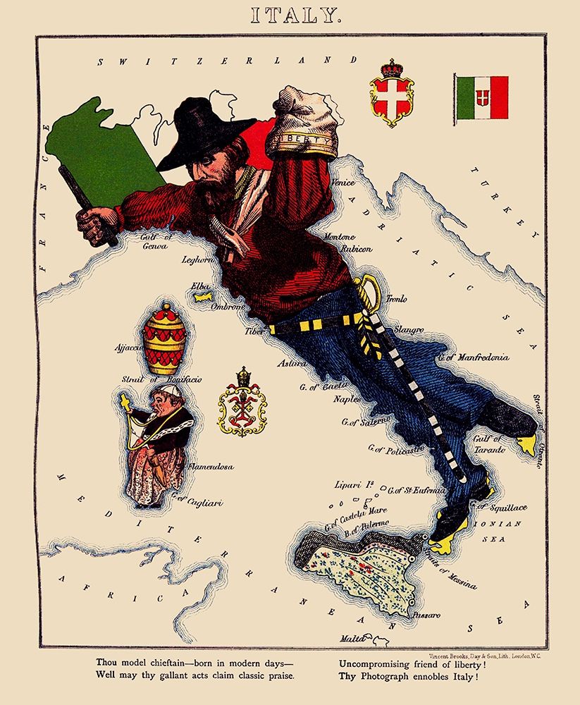 Italy - Lancaster 1869