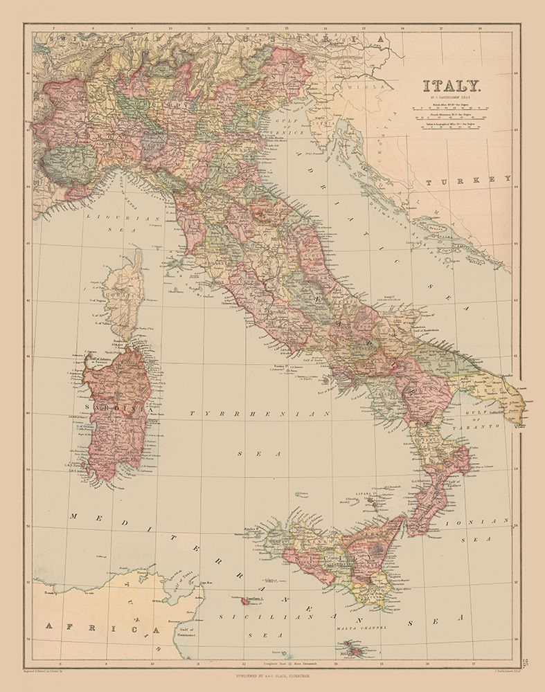Italy - Black 1867