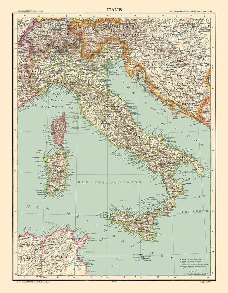 Italy - Schrader 1908